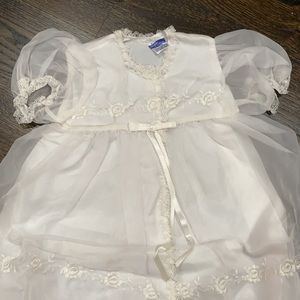 💒PHYLLIS BABY WEAR INFANT GIRL CHRISTENING SET👼